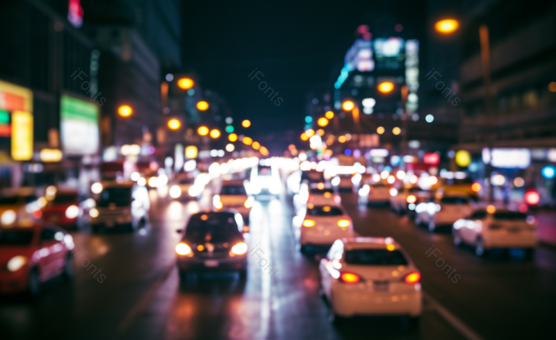 霓虹灯城市夜景车流背景摄影,高清,摄影图,摄影图片,图片大全,摄影图免费下载